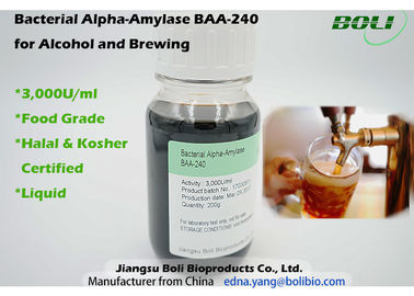 Bacteriële Alpha- Amylasee BLAAT - 240, 3000 U/ml het Alpha- Amylase Enzym Brouwen