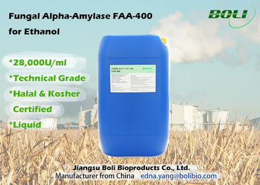 Vloeibare Schimmel Alpha- Amylase FAA - 400, het Commerciële Hoge Enzym van de Activiteitenalcohol