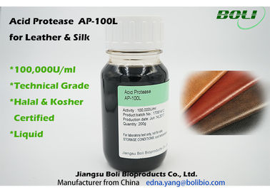 Zwarte Bruine Vloeibare Technische Rang 100000 U/ml van aspergillus niger Proteolytic Enzymen