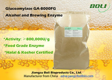 800000 U/g Poederglucoamylase Enzym, Commerciële Gistingsenzymen