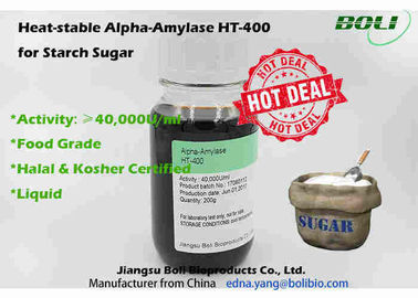 Vloeibaar Alpha- Amylase Enzym Laag PH Verdraagzaam 40000 U/Ml Robuuste Activiteiten voor Zetmeelsuikerproductie