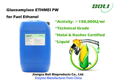 Hoog - Enzym van het Zuiverheids het Vloeibare Amyloglucosidase voor Industrie van de Brandstofethylalcohol