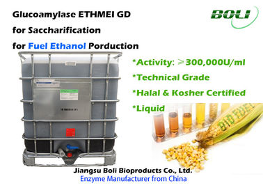 300.000 U/Ml Glucoamylase Enzymgd van Zetmeelsubstraten in Fermenteerbare Suikers voor Ethylalcohol