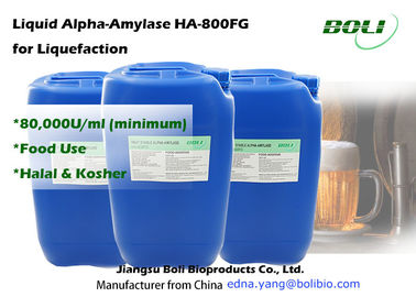Hitte - stabiel Alpha- Amylase Enzym 80000 U/Ml voor Voedselgebruik Alcohol en het Brouwen