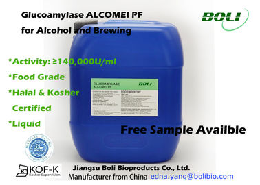 Vloeibaar Glucoamylase Enzym Alcomei Pf voor Alcohol en het Brouwen met Halal en Kosjer Certificaat
