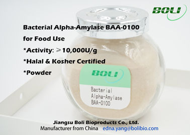 Bacterieel Alpha- Amylase van de Boli medio-Temperatuur Lichtbruin Poeder 10000 U/g van
