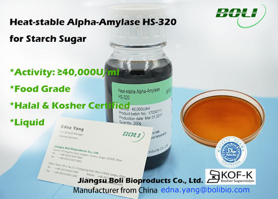 Hitte - stabiele niet Gmo Alpha Amylase Enzyme For Starch Suiker