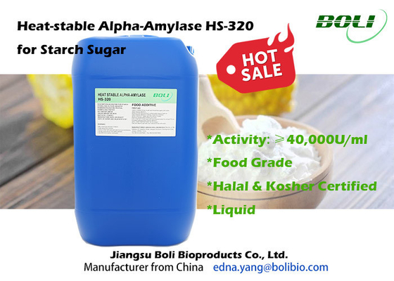 Hs-320 Alpha Amylase Enzyme Non Gmo-Voedselrang voor Zetmeelsuiker