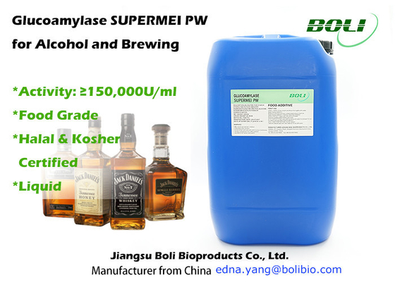 Vloeibaar Glucoamylase van de voedselrang Enzym Supermei Pw voor Alcohol het Brouwen