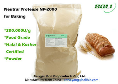 Van het Bakselenzymen van de voedselrang de Neutrale Protease NP 2000 voor Halal-Verklaard Kosjer