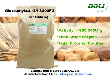 Glucoamylase Enzym GA-8000FG voor Bakkerij, de Lichtgele Enzymen van het Poederbrood