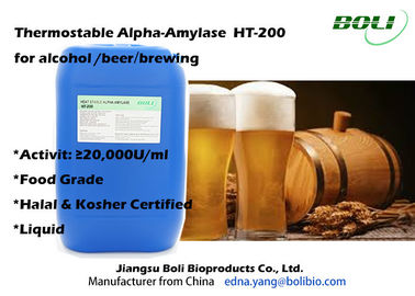 Voedselrang het Brouwen Enzymen Thermostable Alpha- Amylase 20000 U/ml voor Bier