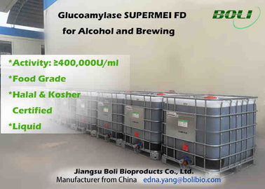 Vloeibaar Glucoamylase van de voedselrang Enzym 400000 U/ml voor Alcohol en het Brouwen
