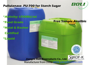 Pullulanase van de voedselrang, 700 BU/ml Enzymen in Voedselindustrie voor Productie van Hoge Glucosestroop