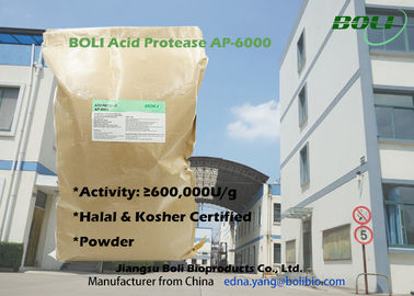 Hoog Geconcentreerde Poeder Zure Protease ap-6000 met Halal en Kosjer Certificaat van China