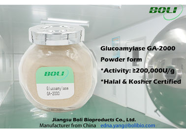 Commercieel Glucoamylase Enzympoeder, 200000 U/g met Halal en Kosjer Certificaat
