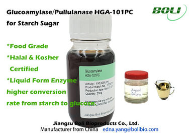 Pullulanase van de voedselrang Enzym1400b U/ml, Glucoamylase100,000U/ml hga-101PC voor de Vloeibare vorm van de Zetmeelsuiker