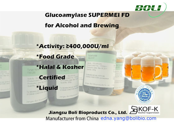 Het voedselgebruik concentreerde Enzym hoog Glucoamylase F-D Supermei