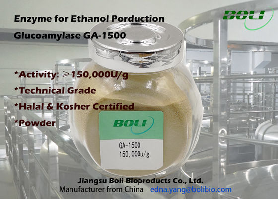 Industrieel Poeder150000u/g Glucoamylase Enzym
