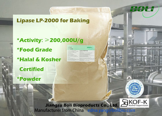 200000u/G poeder L.P.-2000 Hoog Efficiënt Lipaseenzym voor het Gebruik van het Bakkerijvoedsel