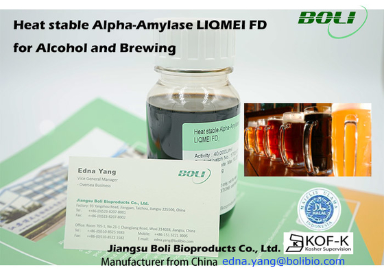 100ml Alpha Amylase Enzyme For Potable-Alcohol Brouwen het op hoge temperatuur