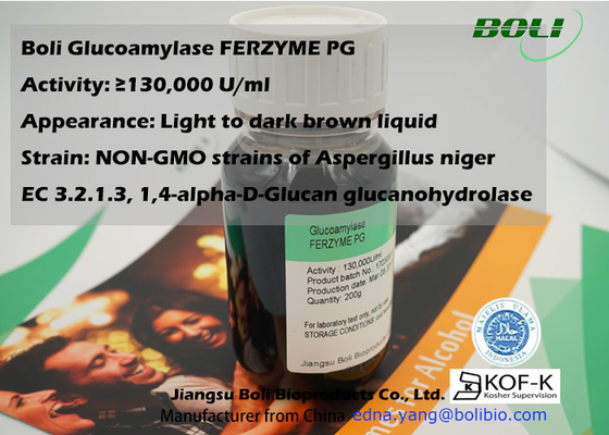 Vloeibaar Glucoamylase Enzym voor Sacharificatie voor Sojasaus en Azijn