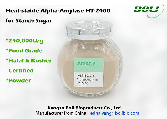 Hoog Concentratie Alpha- Amylase Enzym 40000 U/g Superieure Stabiliteits Optimale PH 5,4 tot 6,0