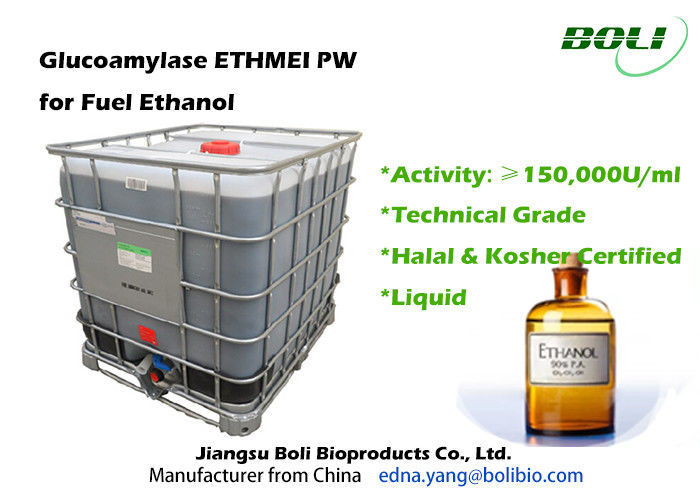 Enzym van het hoge Zuiverheids het Vloeibare Amyloglucosidase, Biologische Enzymen voor Industrie van de Brandstofethylalcohol