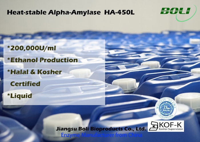 Hitte - stabiele Alpha- Amylase Ha -450L voor de Productie van de Brandstofethylalcohol, Vrije Steekproef